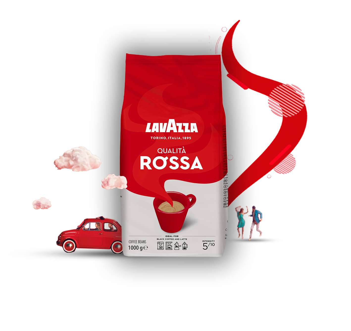 Cafea boabe Qualità Rossa