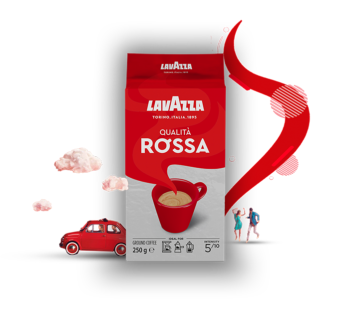 Cafea măcinată Qualità Rossa