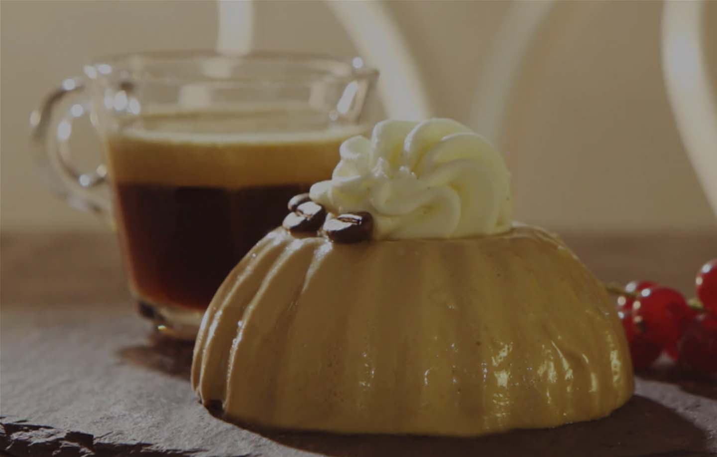 Tort bavarez cu cafea
