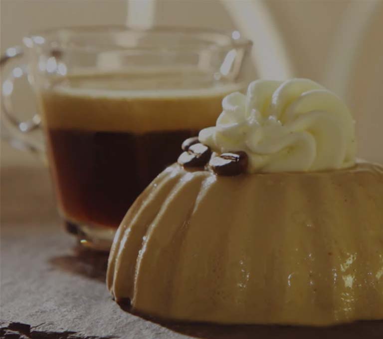 Tort bavarez cu cafea