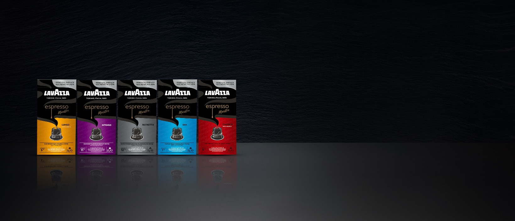Capsule Lavazza Espresso Maestro compatibile cu aparatele Nespresso