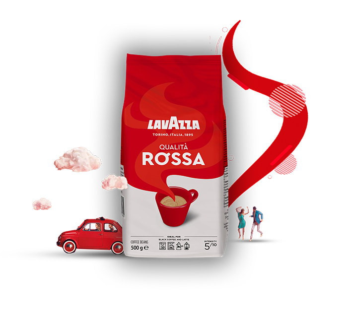 Cafea boabe Qualità Rossa