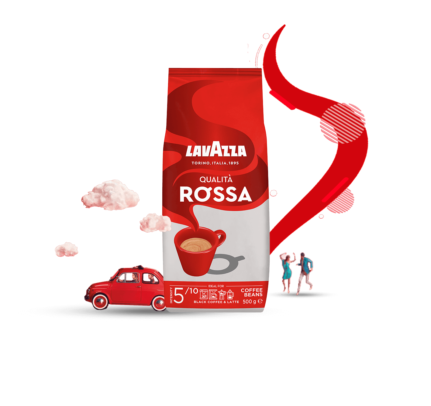 Cafea boabe Qualità Rossa