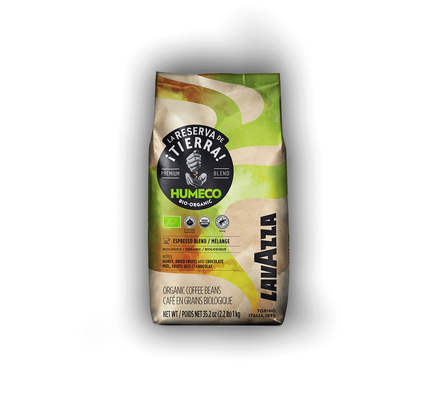 Espresso La Reserva de ¡Tierra! Homeco Bio-organic