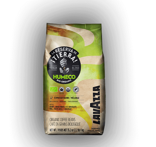 Espresso La Reserva de ¡Tierra! Homeco Bio-organic