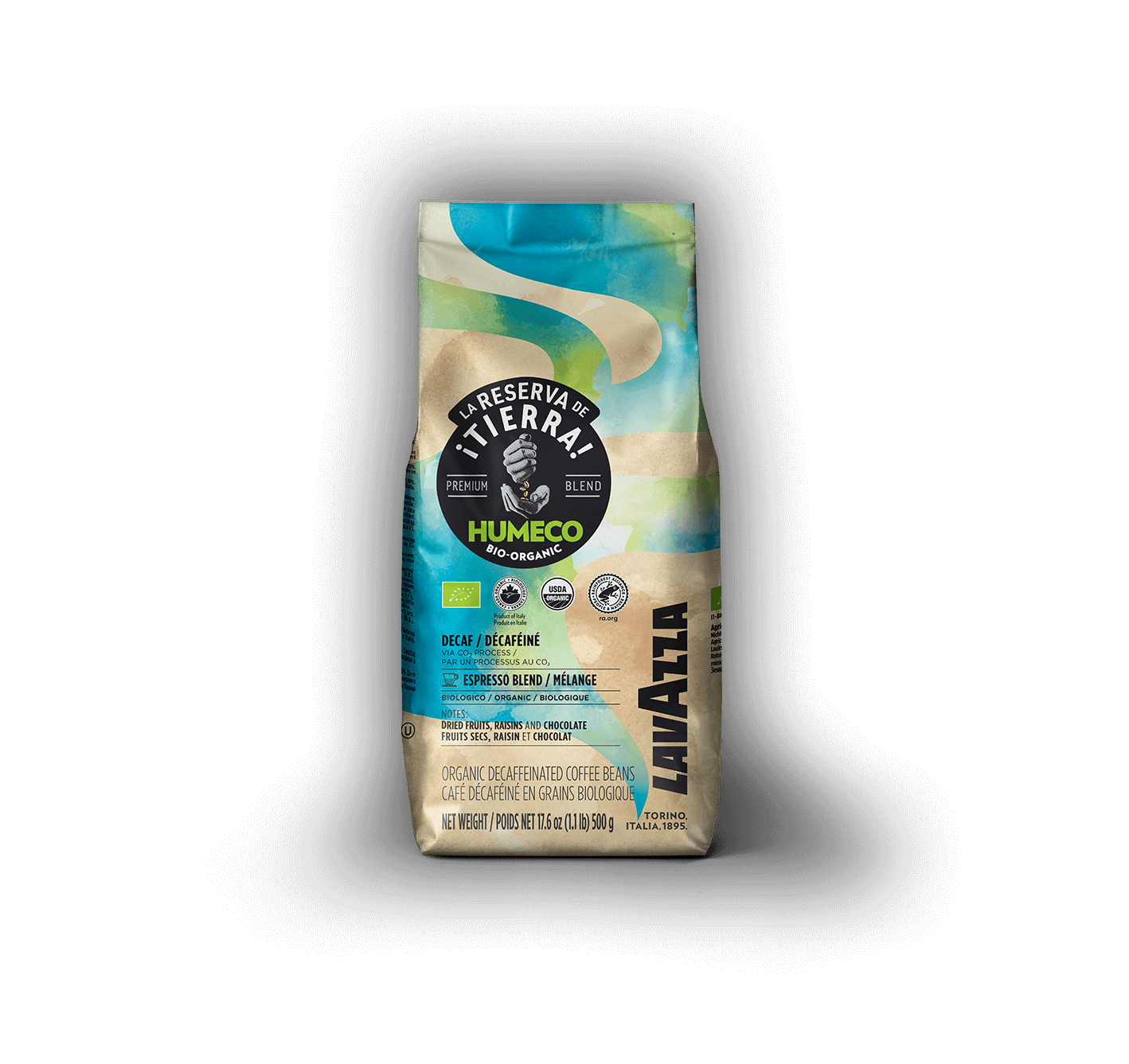 La Reserva de ¡Tierra! Cafea decofeinizată Humeco Bio-organic