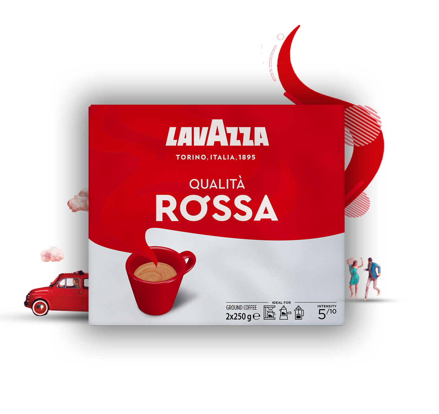 Cafea măcinată Qualità Rossa