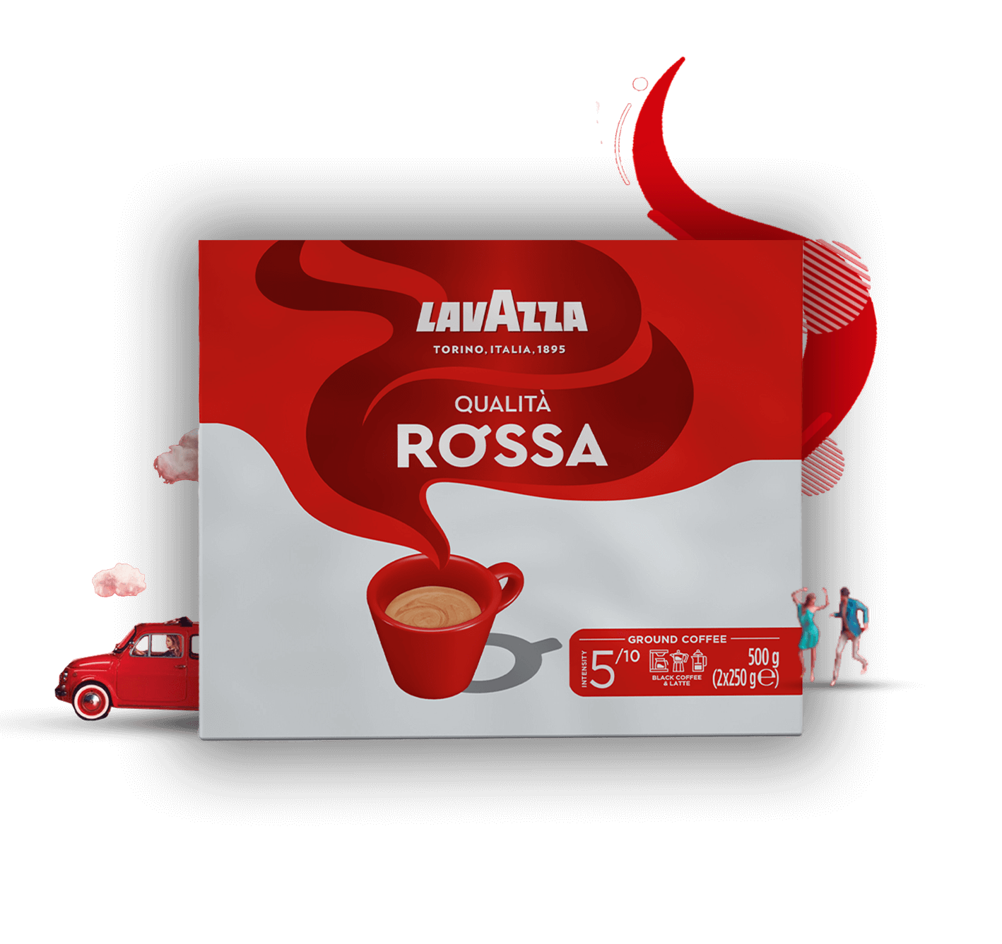 Cafea măcinată Qualità Rossa
