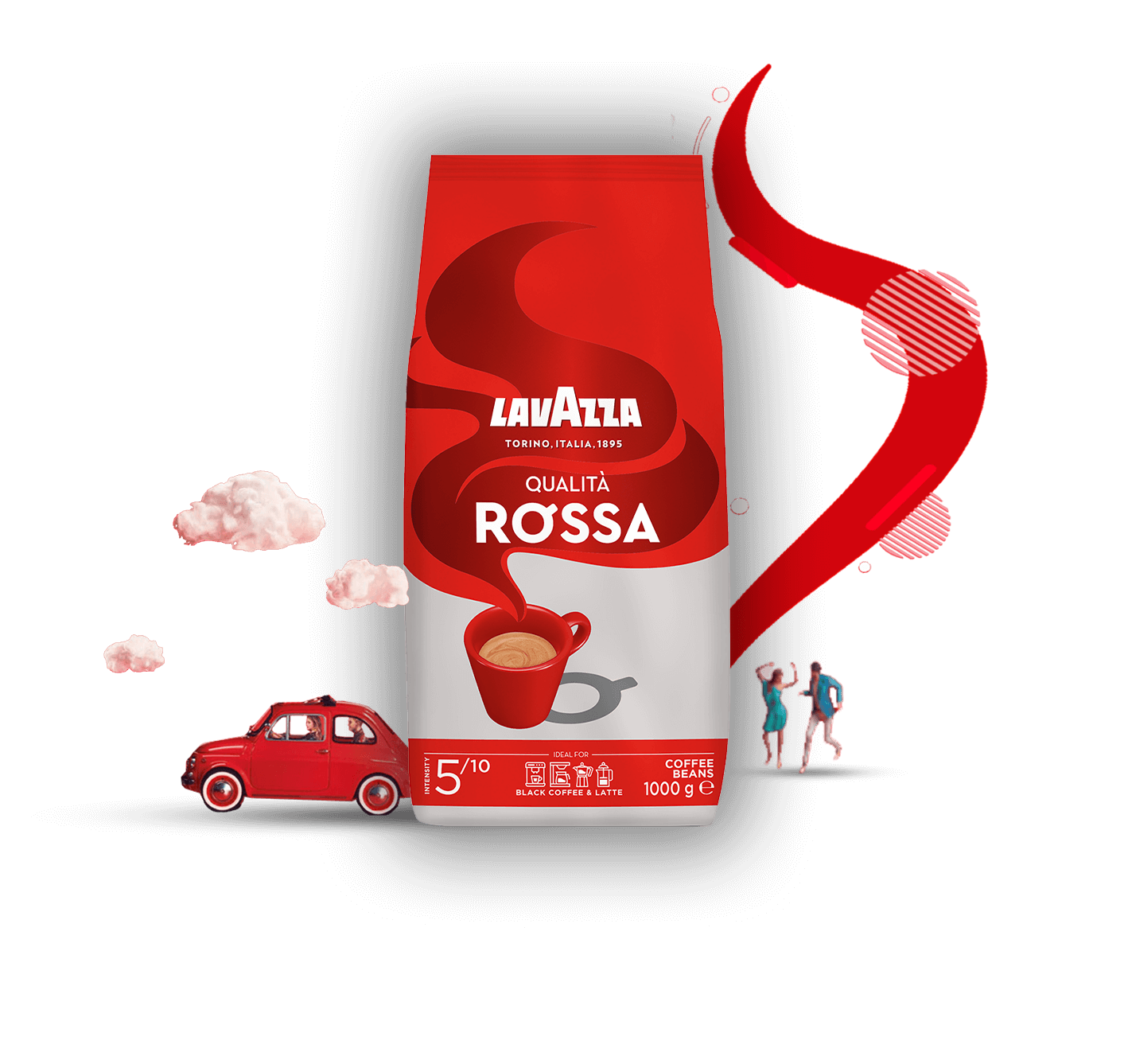 Cafea boabe Qualità Rossa