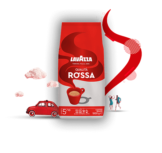 Cafea boabe Qualità Rossa